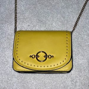 NWOT Topshop yellow bag
